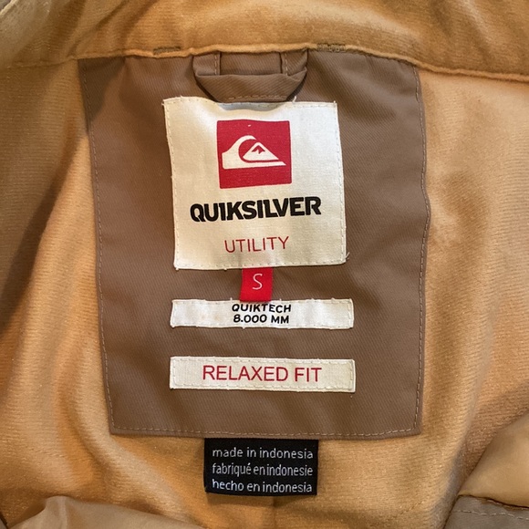 Quicksilver quicktech 8.000mm relaxed fit utility snowboard pants - Picture 7 of 13